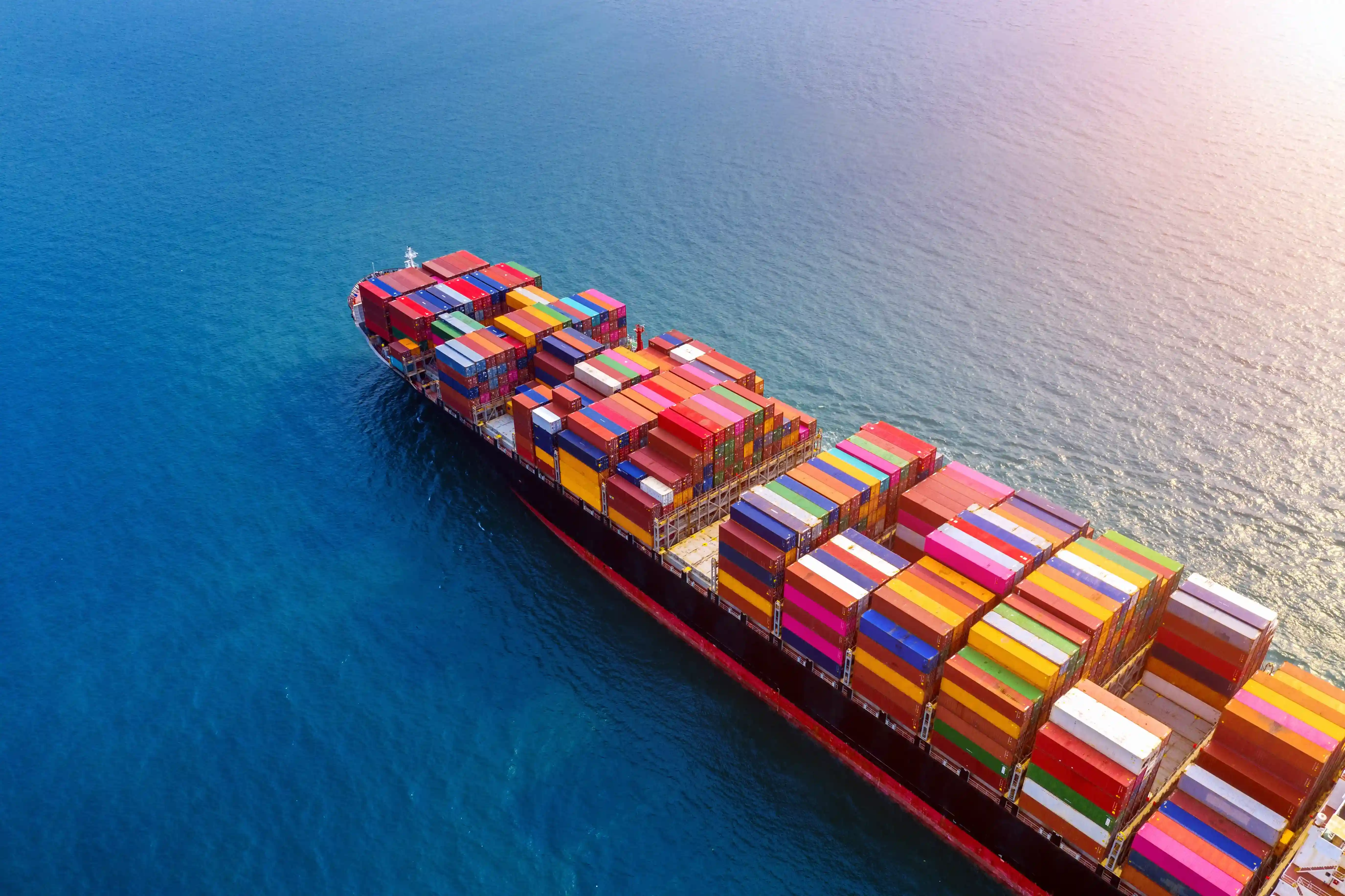 Porte-conteneurs logistique chaîne d’approvisionnement