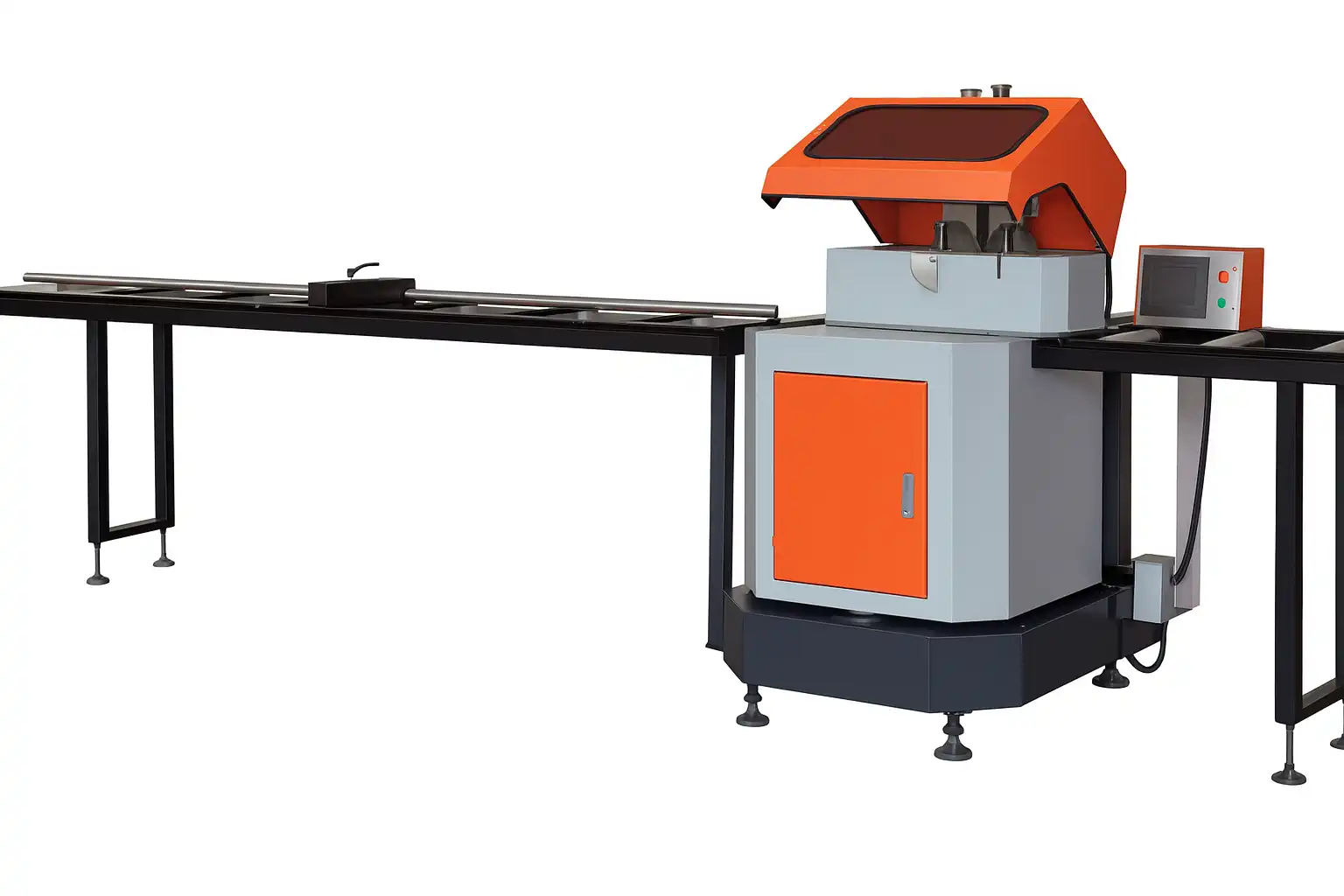 Scie CNC multiangles autoalimentée