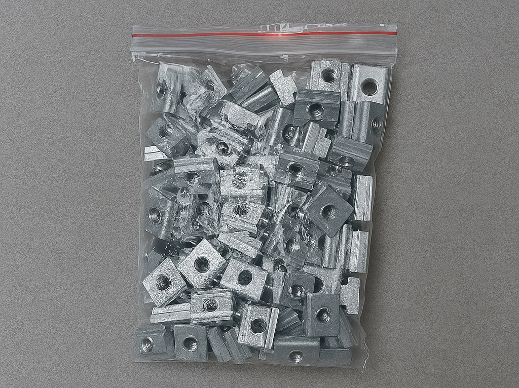 special packaging of aluminium profiles